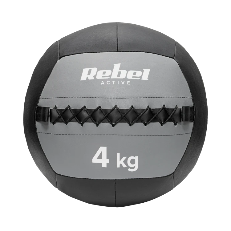 Piłka lekarska do ćwiczeń 4 kg REBEL ACTIVE RBA-3107-4