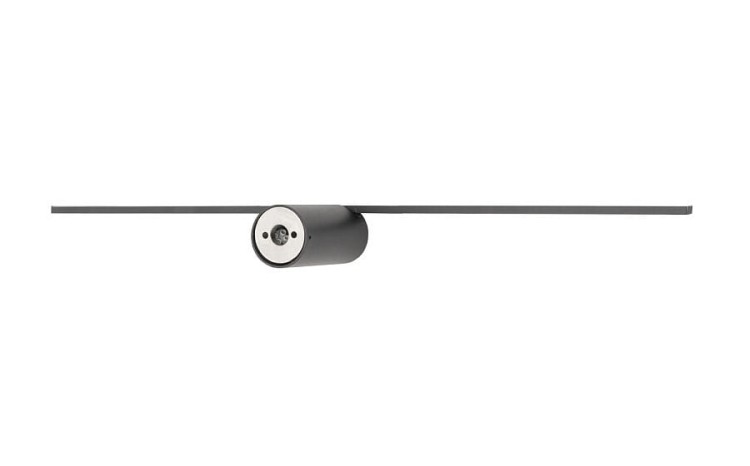 Lampa ścienna SPIN LED S 10368 NOWODVORSKI Lighting 9W 66cm 3000K Loft oprawa oświetleniowa nowoczesny kinkiet dekoracyjny czarna czarny metalowy Inspiracje Premium