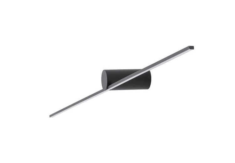 Lampa ścienna SPIN LED S 10368 NOWODVORSKI Lighting 9W 66cm 3000K Loft oprawa oświetleniowa nowoczesny kinkiet dekoracyjny czarna czarny metalowy Inspiracje Premium