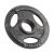 Obciążenie żeliwne olimpijskie zestaw 4x1.25kg, otwór 51mm, talerz z uchwytami, REBEL ACTIVE RBA-2143-01.25