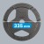 Obciążenie żeliwne olimpijskie zestaw 2x10kg, otwór 51mm, talerz z uchwytami, REBEL ACTIVE RBA-2143-10