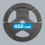 Obciążenie żeliwne olimpijskie 25kg, otwór 51mm, talerz z uchwytami, REBEL ACTIVE RBA-2143-25
