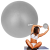 Mini piłka gimnastyczna do pilates rehabilitacyjna 25cm, kolor szary, REBEL ACTIVE RBA-3103-GY
