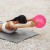 Mini piłka gimnastyczna do pilates rehabilitacyjna 25cm, kolor różowy, REBEL ACTIVE RBA-3103-PK