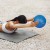 Mini piłka gimnastyczna do pilates rehabilitacyjna 25cm, kolor niebieski, REBEL ACTIVE RBA-3103-BL