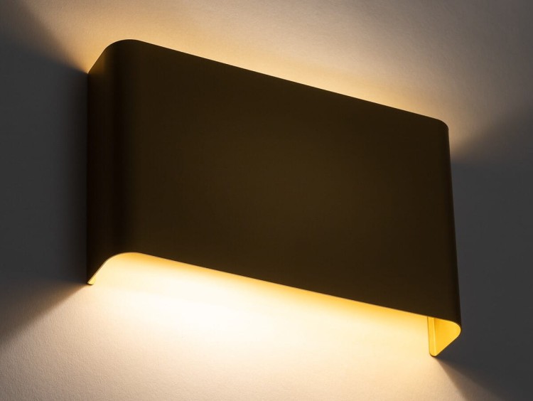 Lampa ścienna Kinkiet Industrialna HAGA GOLD 10456 NOWODVORSKI Lighting 2x G9 Loft nowoczesna oprawa oświetleniowa Premium złota złoty dwustronna góra-dół Inspiracje Premium