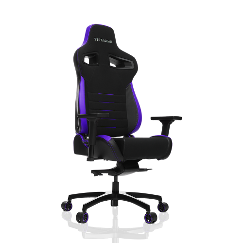 Fotel gamingowy dla Gracza Racing Series P-Line PL4500 HygennX VG-PL4500 BP Vertagear Biurowy obrotowy w pełni regulowany Czarno-Fioletowy