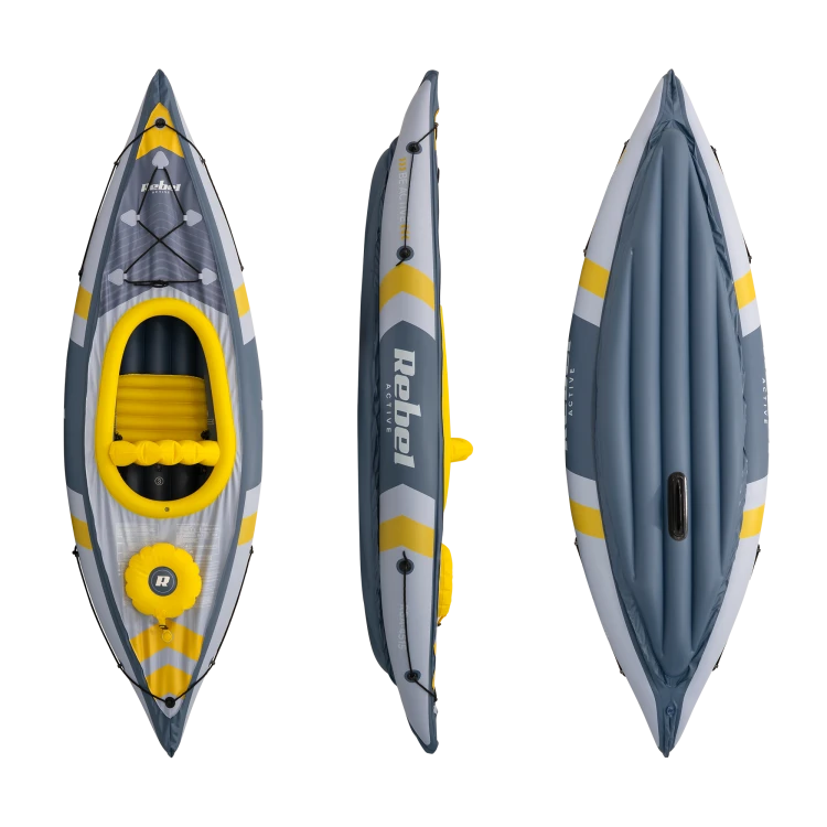 Kajak REBEL ACTIVE pompowany 282x90x43, zestaw RBA-4515