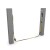 Słupek napędowy do zapory łańcuchowej do parkingu Tousek LIFT X2 wersja V3 11590770 maksymalnie 10m łańcucha LIFT-X2 X-2 łańcuch do podjazdów automat silnik aluminium alternatywa dla szlabanu zestaw zapora parkingowa