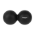 Duoball podwójna piłka do masażu 6.2cm, kolor czarny, materiał silikon, REBEL ACTIVE RBA-3058