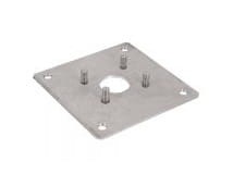 Płyta montażowa podstawa dla słupka LIFT X2 Tousek 14150300 LIFT-X2 X-2 pod Słupek napędowy do zapory łańcuchowej do parkingu do przykręcenia przykręcana zapora parkingowa