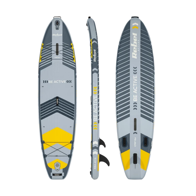 Deska SUP REBEL ACTIVE PRO RBA-4518 - szara RBA-4518-G