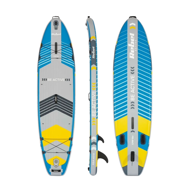 Deska SUP REBEL ACTIVE PRO RBA-4518 - niebieska RBA-4518-BL