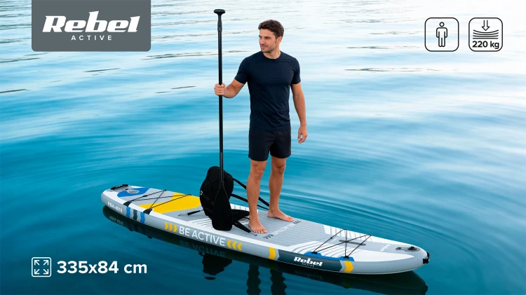 Deska SUP REBEL ACTIVE PRO RBA-4518 - biała RBA-4518-WH