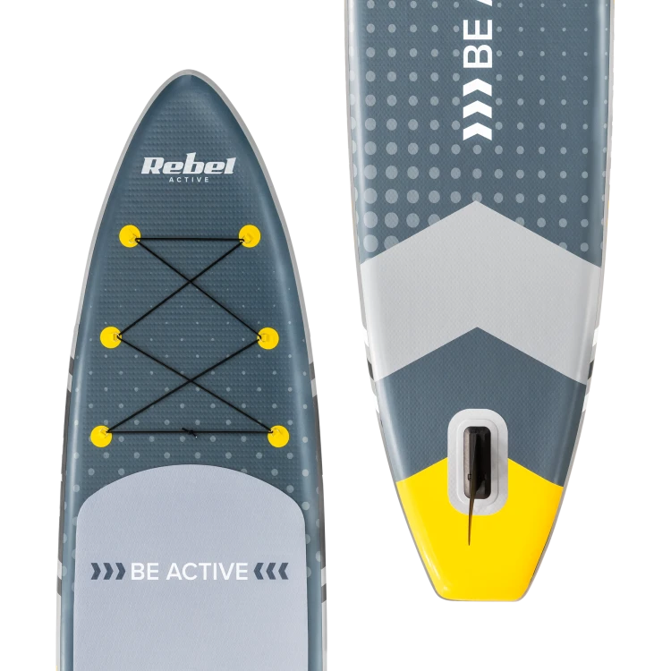 Deska SUP REBEL ACTIVE pompowana 350x81x15cm, zestaw RBA-4500