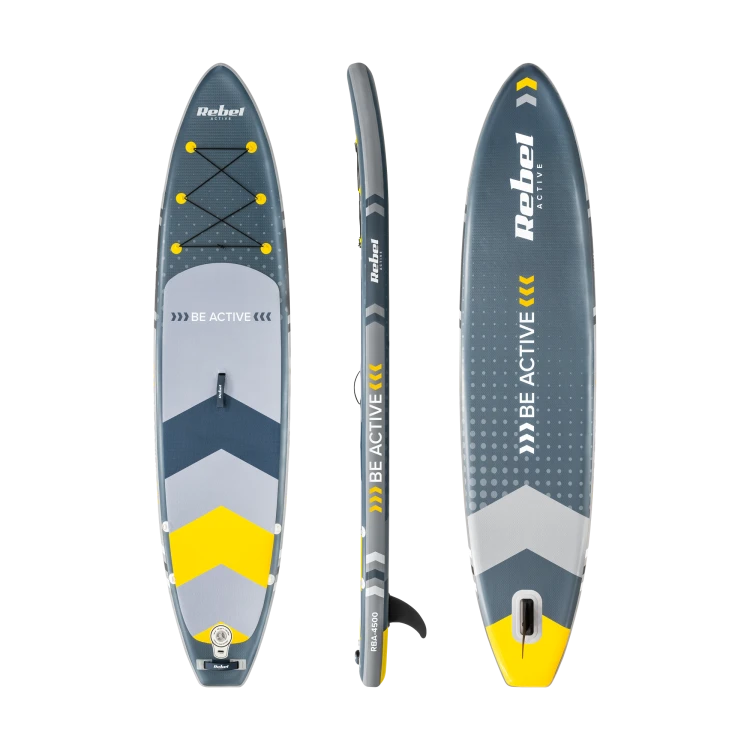 Deska SUP REBEL ACTIVE pompowana 350x81x15cm, zestaw RBA-4500