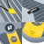Deska SUP REBEL ACTIVE pompowana 244x76x10, zestaw RBA-4511