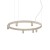 FOURTY ROUND LED VII 12284 Nowodvorski Lighting Lampa sufitowa wisząca Beżowa Inspiracje Premium