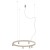 FOURTY ROUND LED VII 12284 Nowodvorski Lighting Lampa sufitowa wisząca Beżowa Inspiracje Premium
