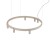 FOURTY ROUND LED VII 12284 Nowodvorski Lighting Lampa sufitowa wisząca Beżowa Inspiracje Premium