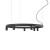FOURTY ROUND LED VII 12285 Nowodvorski Lighting Lampa sufitowa wisząca Czarna Inspiracje Premium