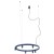 FOURTY ROUND LED VII 12283 Nowodvorski Lighting Lampa sufitowa wisząca Granatowa Inspiracje Premium