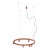 FOURTY ROUND LED VII 12418 Nowodvorski Lighting Lampa sufitowa wisząca Terakota Inspiracje Premium