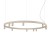 FOURTY ROUND LED XI 12287 Nowodvorski Lighting Lampa sufitowa wisząca Beżowa Inspiracje Premium