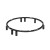 FOURTY ROUND VII 11944 Nowodvorski Lighting Lampa sufitowa Czarna Inspiracje Premium