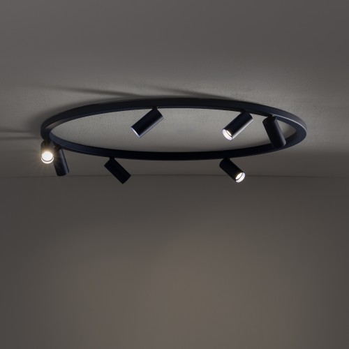 FOURTY ROUND VII 11947 Nowodvorski Lighting Lampa sufitowa Granatowa Inspiracje Premium