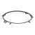 FOURTY ROUND IX 11950 Nowodvorski Lighting Lampa sufitowa Czarna Inspiracje Premium