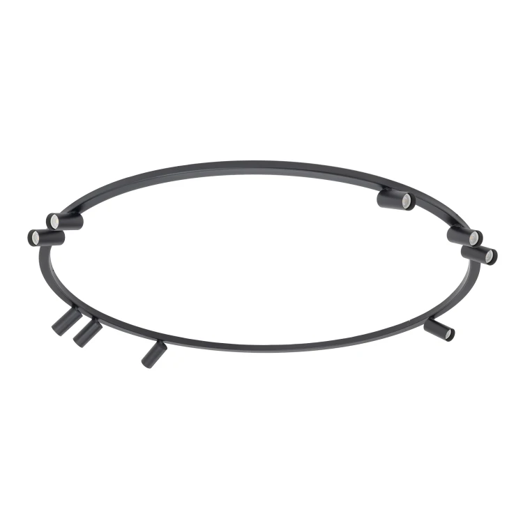 FOURTY ROUND IX 11950 Nowodvorski Lighting Lampa sufitowa Czarna Inspiracje Premium
