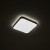 AGNES SQUARE LED PRO 10983 Nowodvorski Lighting Lampa sufitowa plafon do łazienki Czarny Biały Inspiracje Premium