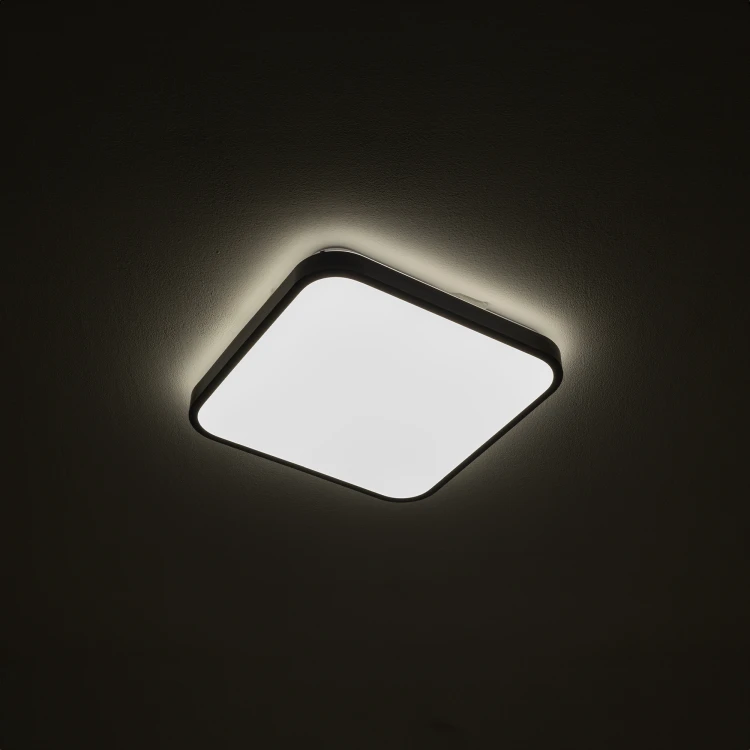 AGNES SQUARE LED PRO 10983 Nowodvorski Lighting Lampa sufitowa plafon do łazienki Czarny Biały Inspiracje Premium