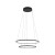 CIRCOLO POWER LED 11647 Nowodvorski Lighting Lampa sufitowa wisząca Czarny Biały Inspiracje Premium