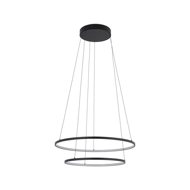 CIRCOLO POWER LED 11647 Nowodvorski Lighting Lampa sufitowa wisząca Czarny Biały Inspiracje Premium