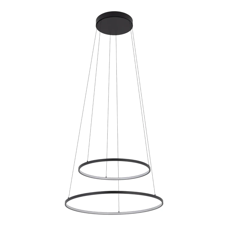 CIRCOLO POWER LED 11647 Nowodvorski Lighting Lampa sufitowa wisząca Czarny Biały Inspiracje Premium