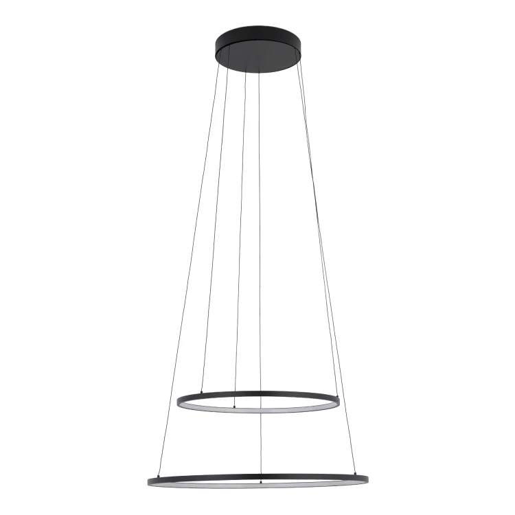 CIRCOLO POWER LED 11647 Nowodvorski Lighting Lampa sufitowa wisząca Czarny Biały Inspiracje Premium