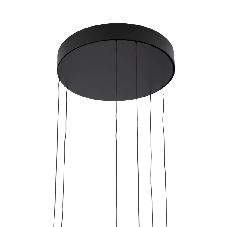 CIRCOLO POWER LED 11647 Nowodvorski Lighting Lampa sufitowa wisząca Czarny Biały Inspiracje Premium