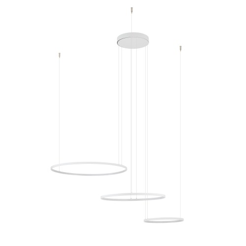 CIRCOLO POWER LED 11649 Nowodvorski Lighting Lampa sufitowa wisząca Biały Inspiracje Premium