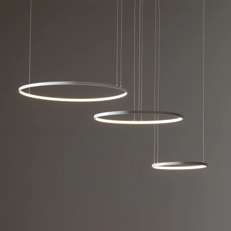 CIRCOLO POWER LED 11649 Nowodvorski Lighting Lampa sufitowa wisząca Biały Inspiracje Premium