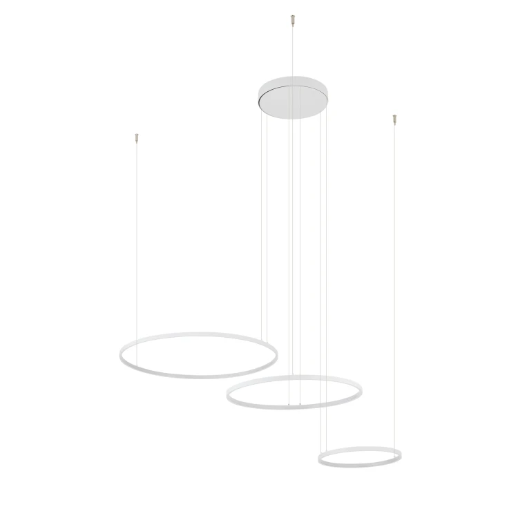 CIRCOLO POWER LED 11649 Nowodvorski Lighting Lampa sufitowa wisząca Biały Inspiracje Premium