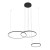 CIRCOLO POWER LED 11648 Nowodvorski Lighting Lampa sufitowa wisząca Czarny Biały Inspiracje Premium