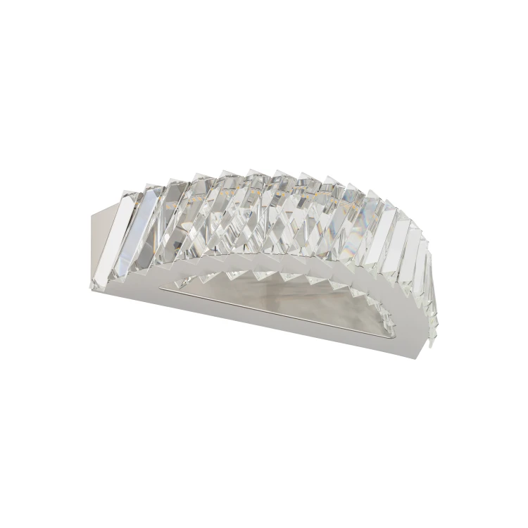 LUXORA LED 11710 Nowodvorski Lighting Lampa ścienna kinkiet Transparentny Nikiel Inspiracje Premium