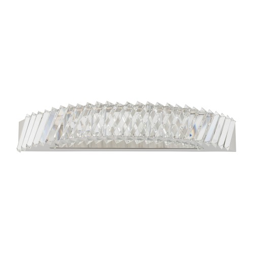 LUXORA LED 11711 Nowodvorski Lighting Lampa ścienna kinkiet Transparentny Nikiel Inspiracje Premium