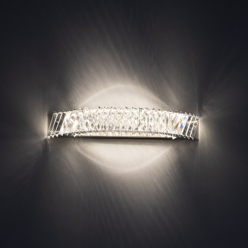 LUXORA LED 11711 Nowodvorski Lighting Lampa ścienna kinkiet Transparentny Nikiel Inspiracje Premium