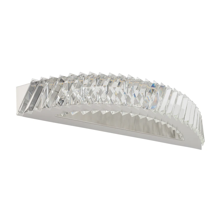 LUXORA LED 11711 Nowodvorski Lighting Lampa ścienna kinkiet Transparentny Nikiel Inspiracje Premium