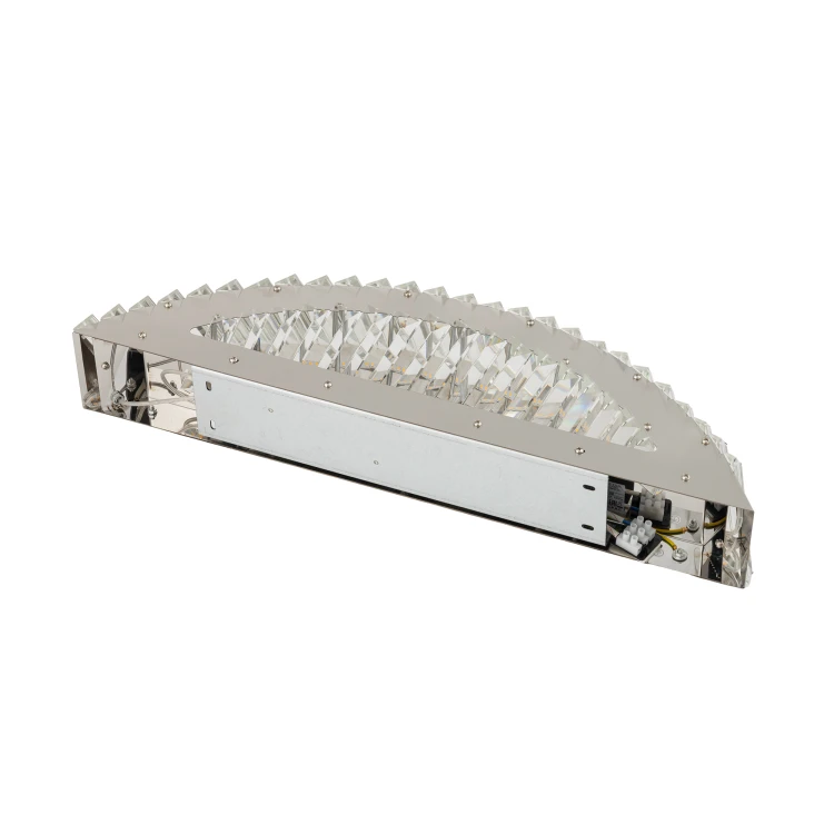 LUXORA LED 11711 Nowodvorski Lighting Lampa ścienna kinkiet Transparentny Nikiel Inspiracje Premium