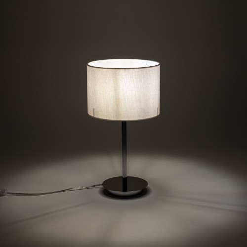 HOTEL MOOD 11778 Nowodvorski Lighting Lampa stołowa Kremowy Chrom Inspiracje Premium