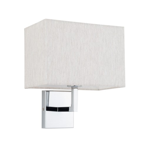 HOTEL MOOD 11780 Nowodvorski Lighting Lampa ścienna kinkiet Kremowy Chrom Inspiracje Premium